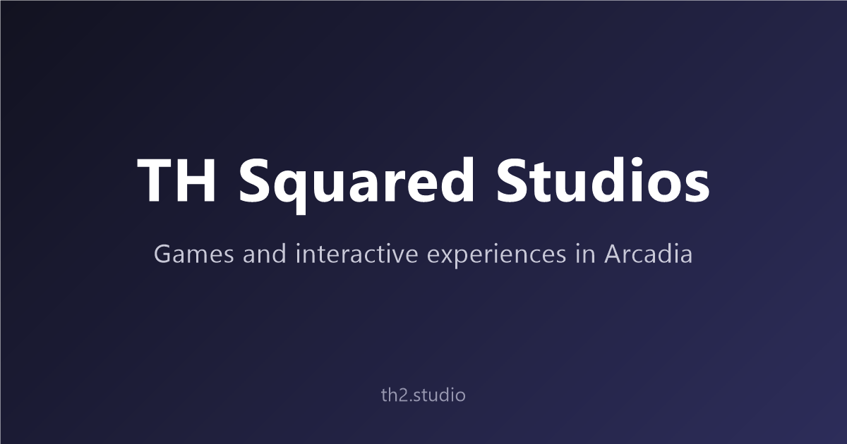 TH Squared Studios brand artwork